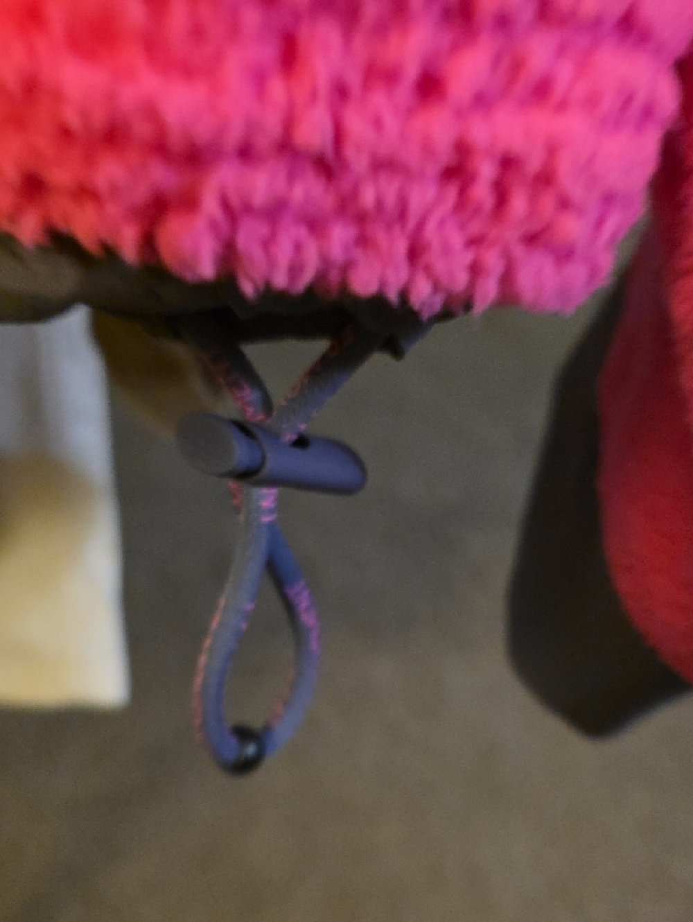 Free People Bright Pink Half-Zip Sherpa Pullover - Picture 6 of 8